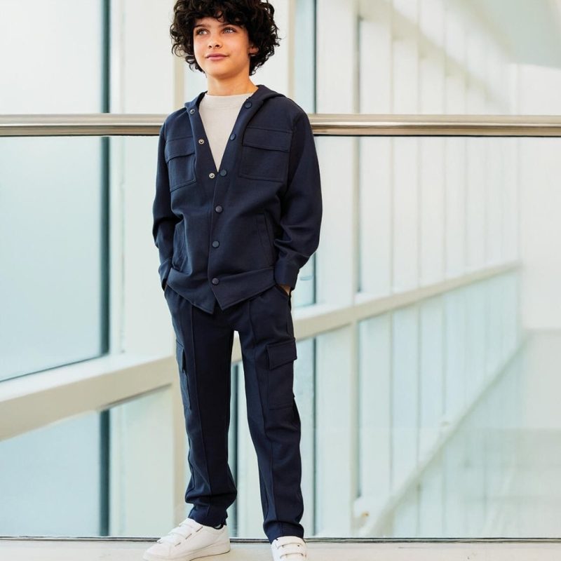 PANTALONE MAGLIA TAGLIATA LUNGO