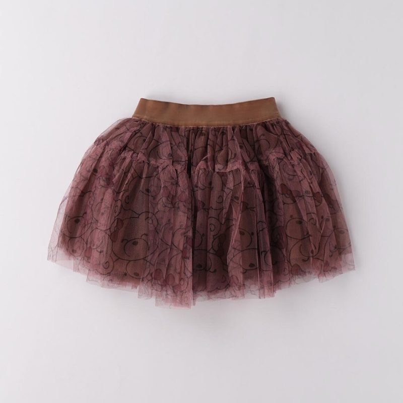 GONNA TULLE CON DISEGNO ORSETTO