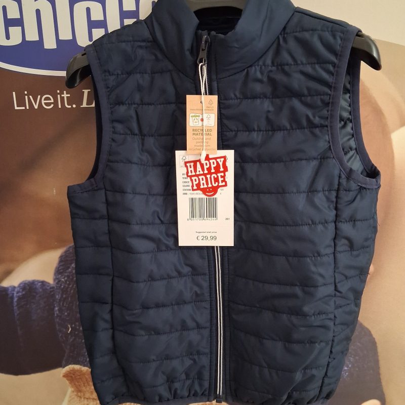 GILET IMBOTTITO bimbo da 4-12 anni