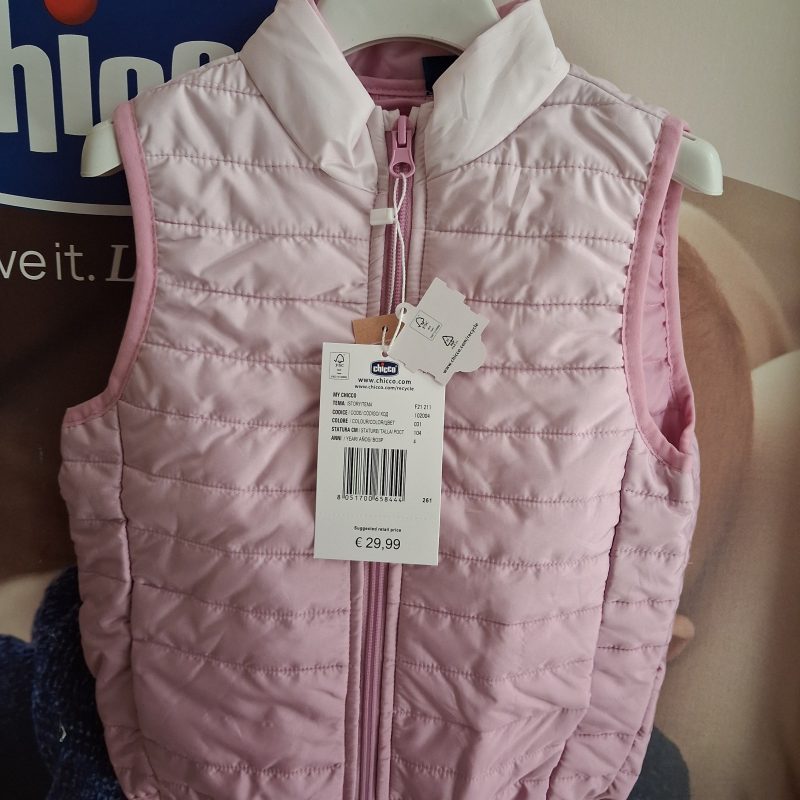 GILET IMBOTTITO bimba da 4-12 anni
