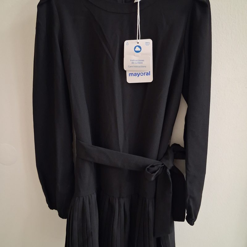 Vestito crepe nero