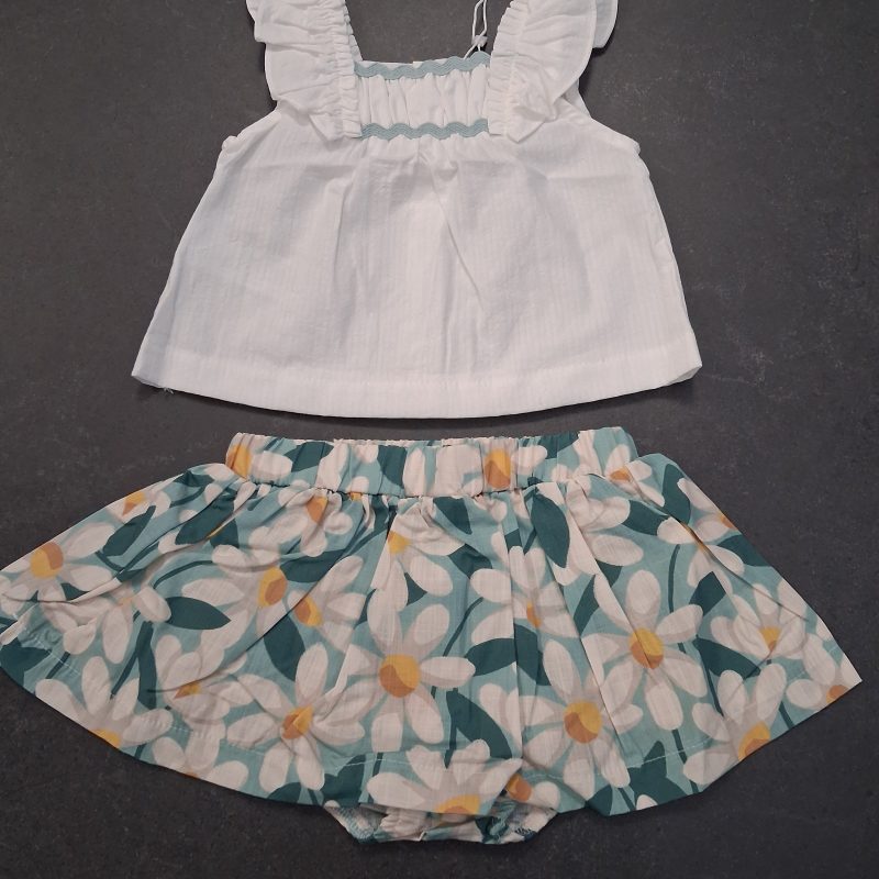 Completo gonna/coulotte +top