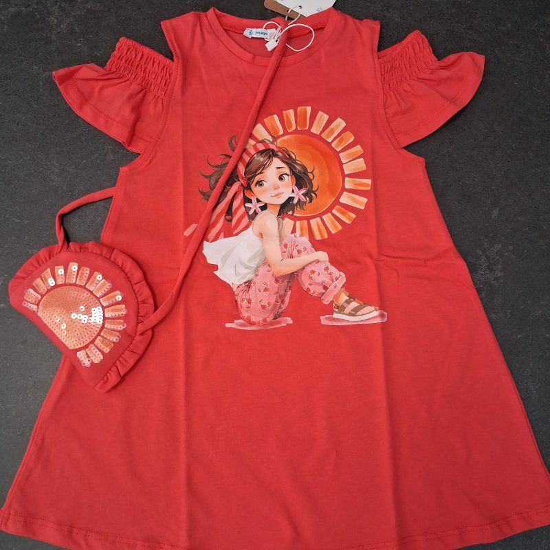 Vestito con  borsa